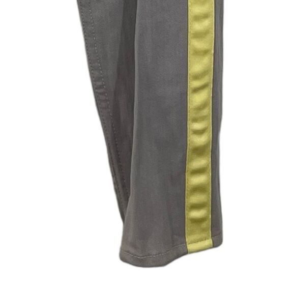 NWT Hudson Loulou Tuxedo Skinny‎ Jeans Gray with Yellow Stripe Size 25 - Picture 9 of 10